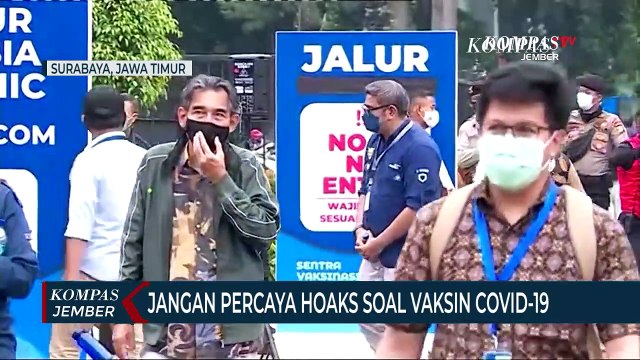 Kiai dan Ulama Meminta Warga Tidak Percaya Hoaks Soal Vaksin Covid-19