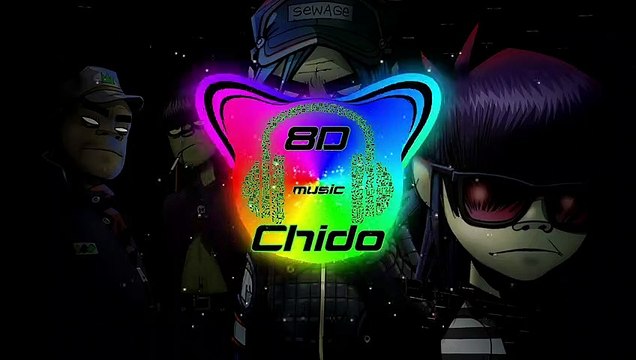 Gorillaz - Feel Good Inc (8D AUDIO)(Remix)