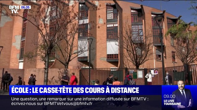 Le casse-tête des cours à distance pour certains collégiens