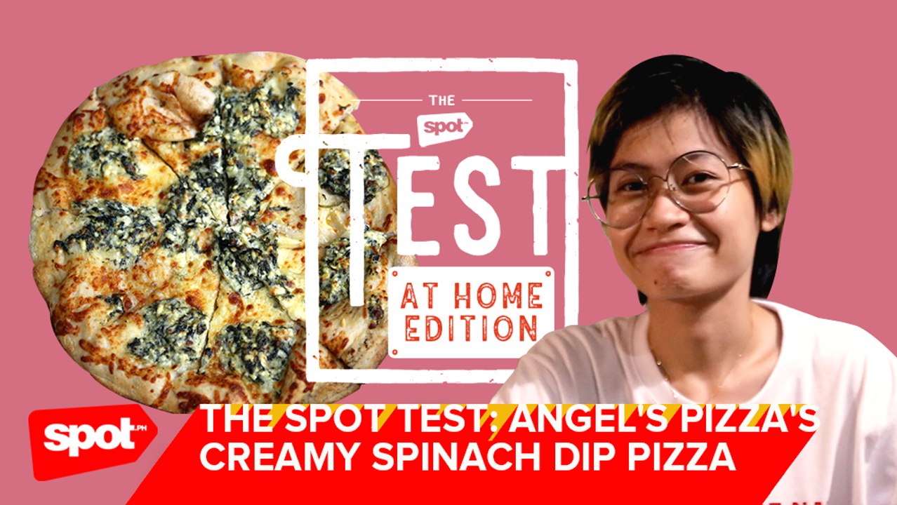 The Spot Test | We Try Angel’s Pizza’s Creamy Spinach Dip Pizza