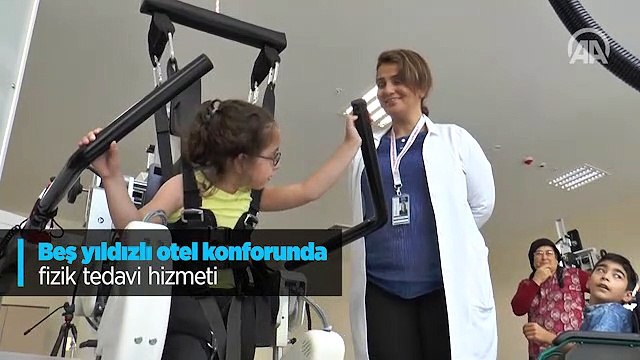 Beş yıldızlı otel konforunda fizik tedavi hizmeti