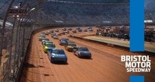 NASCAR Trucks underway on Bristol’s dirt track