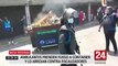 Mesa Redonda: violento enfrentamiento entre ambulantes y fiscalizadores