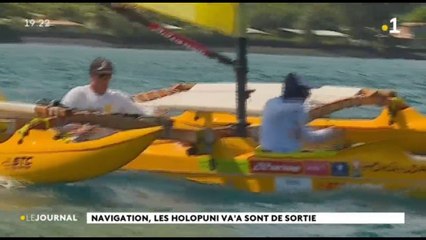 Navigation, les HOLOPUNI VA'A SONT DE SORTIE