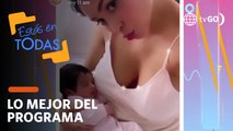 Estás en Todas: Pamela Franco recupera su figura tras dar a luz (HOY)