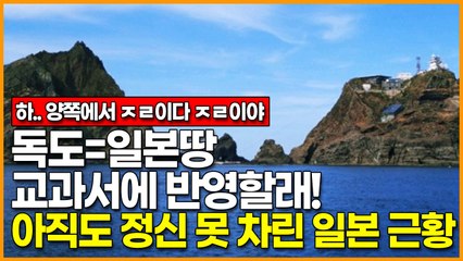 하.. 일본 선 넘네?"독도=일본땅, 교과서에 반영할거야!" 아직도 정신 못차린 일본 근황
