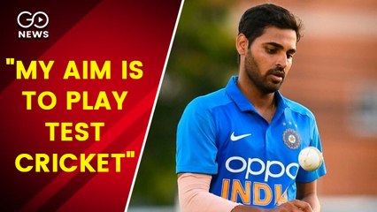 My Aim Is To Play Test Cricket - Bhuvneshwar Kumar