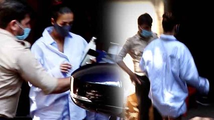 Malaika Arora  Snapped by Media at Bandra | FilmiBeat