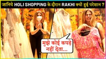Rakhi Sawant Shops For Holi 2021, Asks Help From Bigg Boss