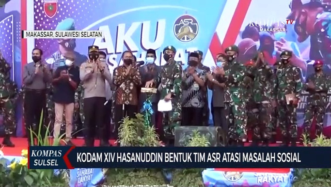 Kodam Xiv Hasanuddin Bentuk Tim Asr Atasi Masalah Sosial