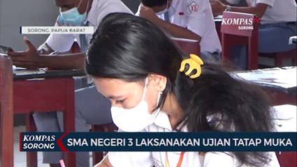 SMA Negeri 3 Laksanakan Ujian Tatap Muka