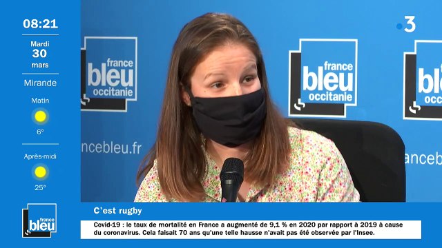 C'est rugby avec Maud Lanteaume