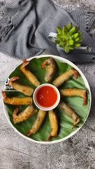 making spring rolls part 7