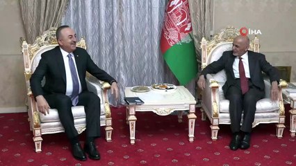- Bakan Çavuşoğlu, Afganistan Cumhurbaşkanı Gani ile görüştü