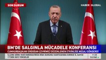 Cumhurbaşkanı Erdoğan'dan uluslararası topluma aşı çağrısı