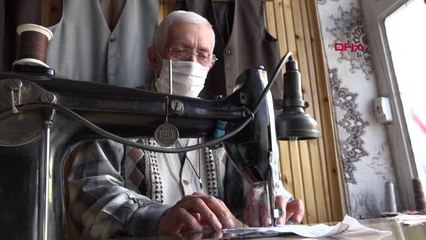 KAYSERİ İki kardeş 60 yıldır omuz omuza terzilik yapıyor