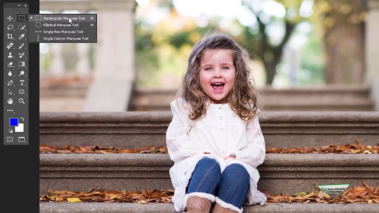 93 Graphic Design  Software Adobe Photoshop   Selection through Marque tool