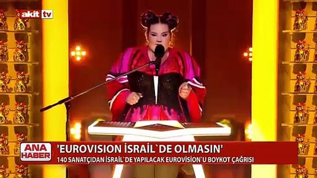 140 sanatçıdan tepki: Eurovision İsrail'de olmasın!