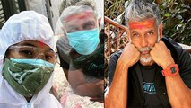 Here's How Covid  Milind Soman Celebrated His Holi With Wife