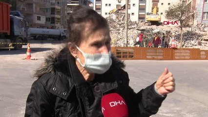 İZMİR Hasarlı binanın üzerine devrildiği apartmanda yaşayanlar; Yanlış yıkım, bizi mağdur etti