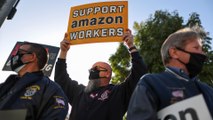 Amazon's US workforce: Alabama warehouse employees vote to unionise