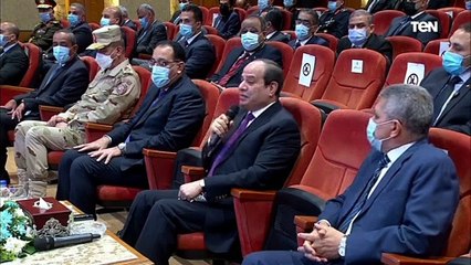 السيسي: المصريون تابعوا أزمة السفينة الجانحة بصمت وبعد نجاح التعويم ظهر حب المصريين لبلدهم
