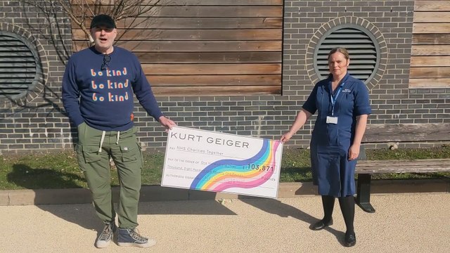 Kurt Geiger donation to NHS Charities Together