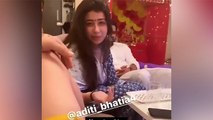 Aly Goni की देर रात अपने Co-star Aditi Bhatia संघ Masti, ये क्या बोली Aditi | FilmiBeat