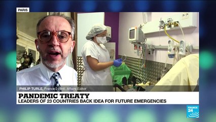 Leaders of 23 countries back pandemic treaty idea for future emergencies