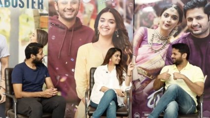 Rang De Movie Team Special Interview బ్రహ్మాజీని ఆటపట్టించిన కీర్తి సురేష్  | Part 01