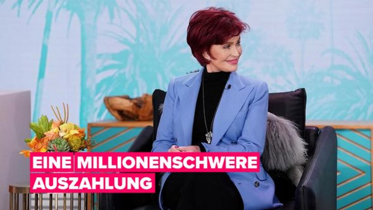 Sharon Osbourne verdient Millionen mit ihrem Ausstieg bei 'The Talk'