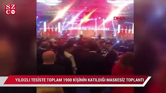 Beş yıldızlı oteldeki kalabalık görüntüler tepki topladı