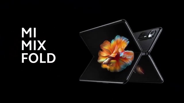 Xiaomi Mi Mix Fold Official introduction.