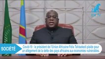 Covid-19 : Félix Tshisekedi plaide pour un allègement des dettes des pays pauvres africains