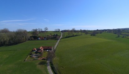 Tour des Flandres: le Paterberg vu du ciel
