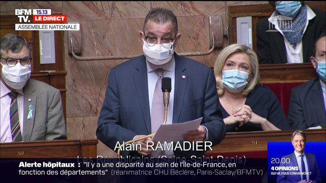 Alain Ramadier (LR): La stratégie vaccinale n'est clairement pas à la hauteur de la gravité de la situation