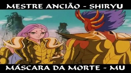 SHIRYU - MESTRE ANCIÃO - MASCARA DA MORTE - MU