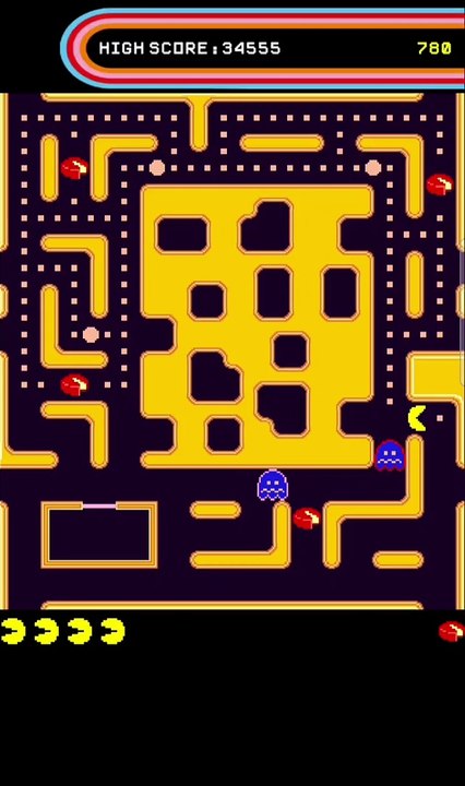 Pac  man gameplay