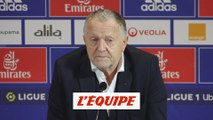 Aulas : «Aucun contact avec un autre entraîneur» - Foot - L1 - OL