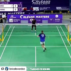 Point incroyable au Masters de badminton d'Orléans