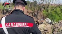 Giugliano (NA) - Auto cannibalizzate e date alle fiamme arrestati due rom (30.03.21)