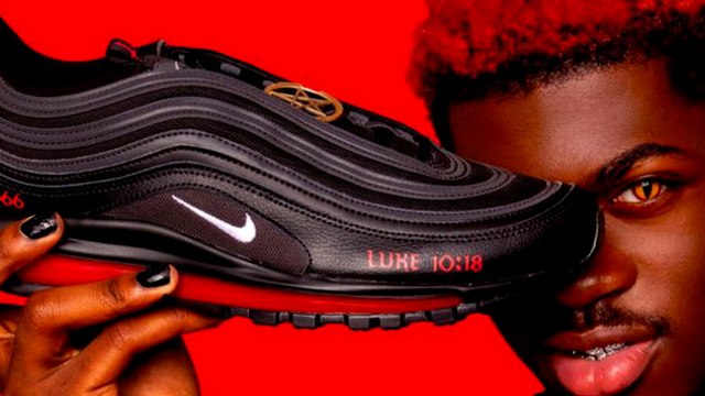 Les Nike «sataniques» du rappeur américain Lil Nas X déclenchent scandale  et action en justice - Le Parisien