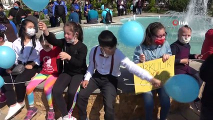 Helikopter operasyon için değil, otizmli çocuklar için havalandı