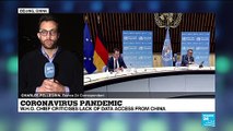 Coronavirus pandemic: WHO chief criticises lack of data access from China