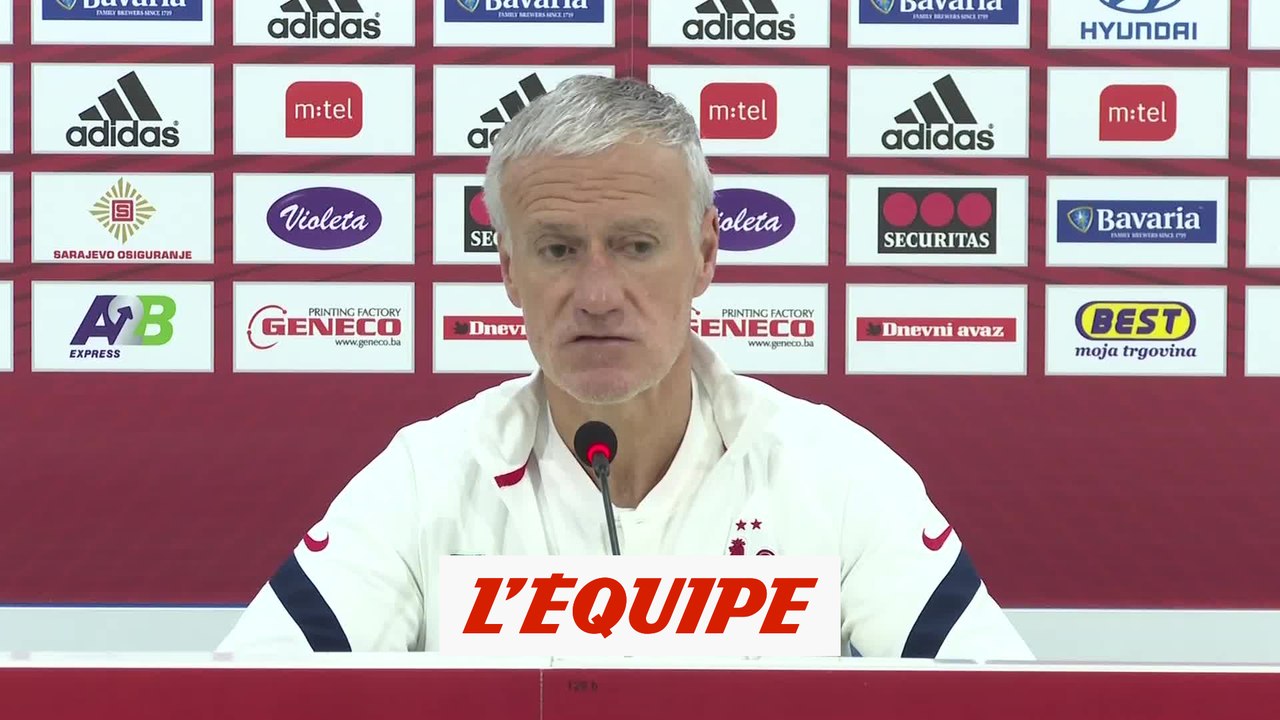 Deschamps : « Cette équipe est compétitive » - Foot - Qualif. CM - Bleus