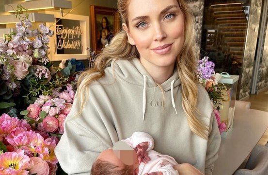 Chiara Ferragni svela il colore degli occhi della figlia