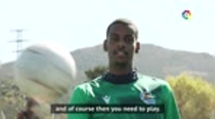 Isak keen to grow with Real Sociedad