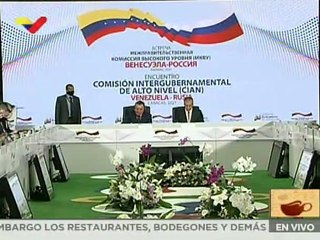 El Aissami: Históricos lazos de hermandad entre Rusia y Venezuela se han elevado vigorosamente