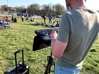 Fête improvisé à la Citadelle de Lille
