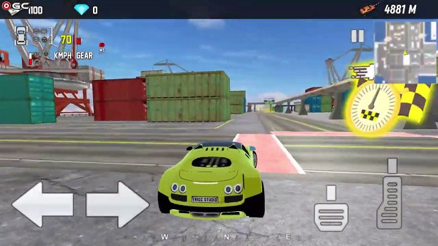 City Car Driving 2021 Bolide Car Game - Impossible Crazy Stunts Car Driver - Android GamePlay